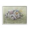 Stupell Industries Farmhouse Flower Buggy Car Black Framed Giclee Art